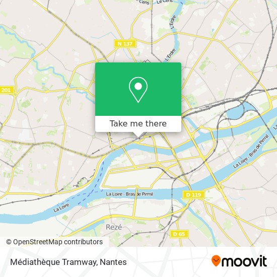 How To Get To Mediatheque Tramway In Nantes By Bus Or Light Rail
