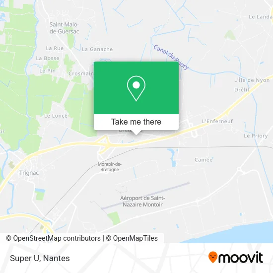 Super U map