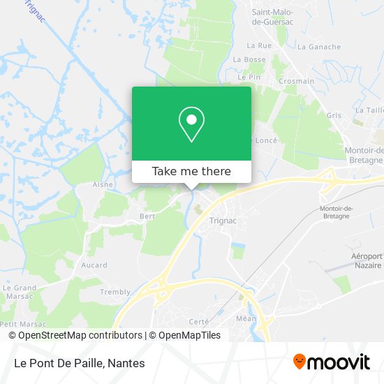Le Pont De Paille map