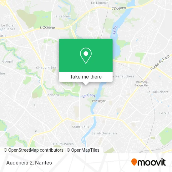 Audencia 2 map