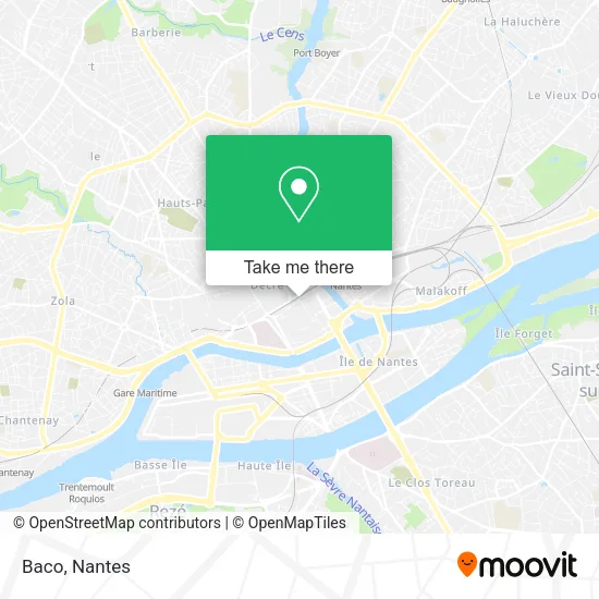 Mapa Baco
