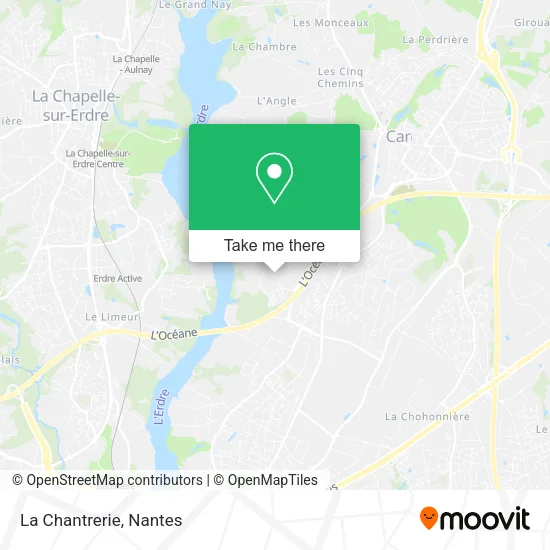 Mapa La Chantrerie