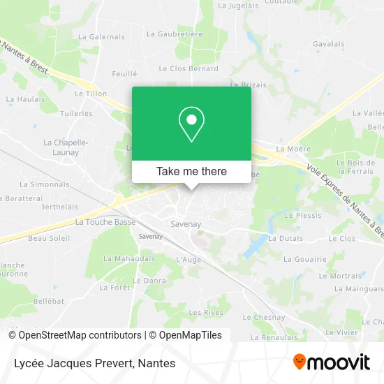 Lycée Jacques Prevert map