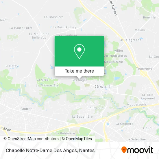 Chapelle Notre-Dame Des Anges map