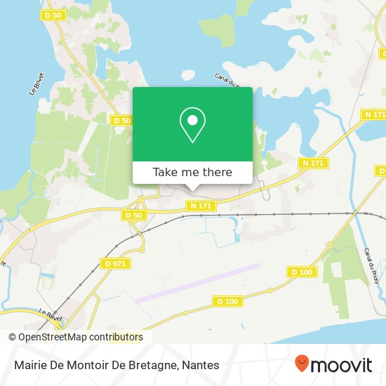 Mairie De Montoir De Bretagne map