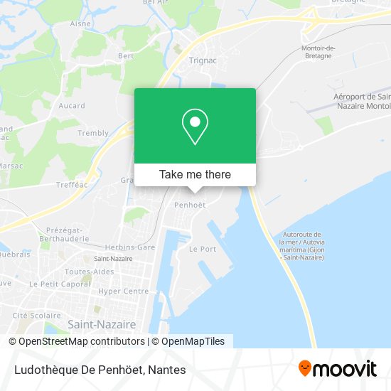 Ludothèque De Penhöet map