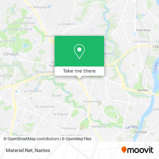 Materiel.Net map