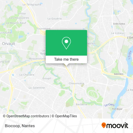 Mapa Biocoop