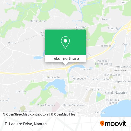 E. Leclerc Drive map