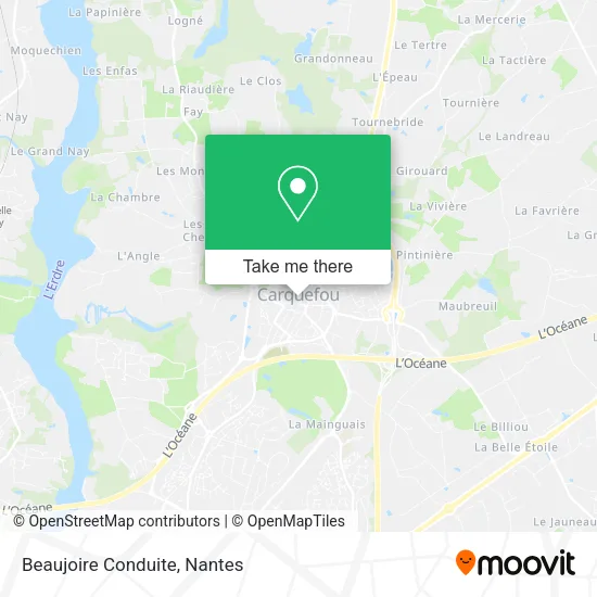 Mapa Beaujoire Conduite