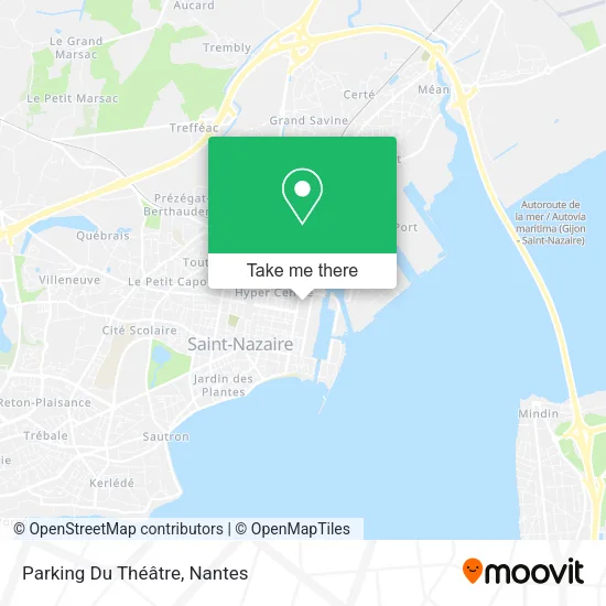 Parking Du Théâtre map