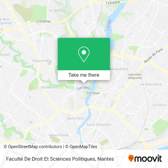 Faculté De Droit Et Sciences Politiques map