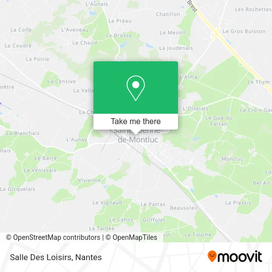 Mapa Salle Des Loisirs