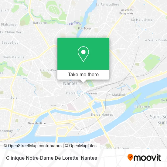 Clinique Notre-Dame De Lorette map