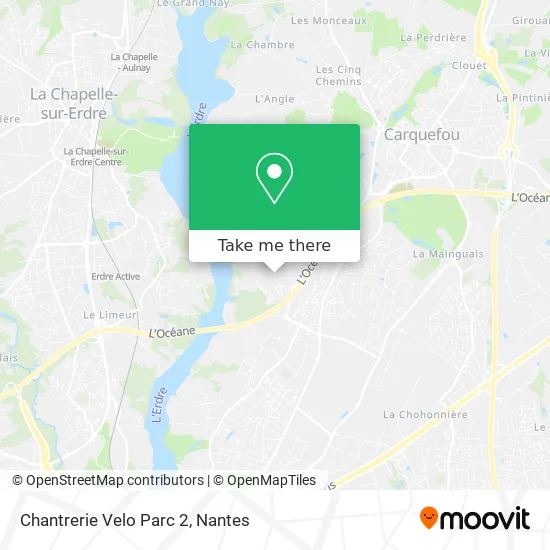 Chantrerie Velo Parc 2 map