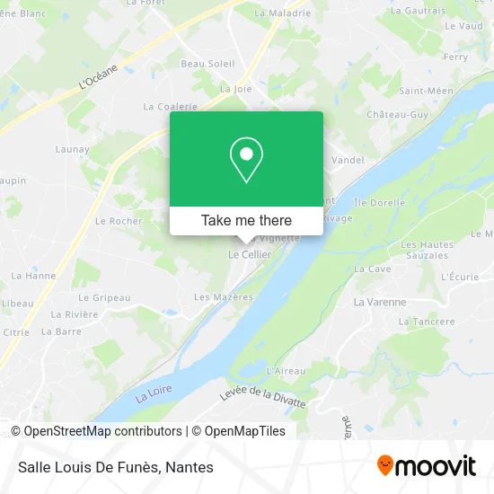 Mapa Salle Louis De Funès