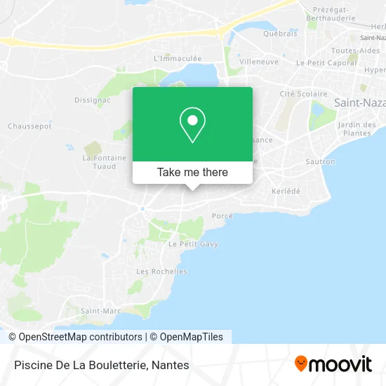 Mapa Piscine De La Bouletterie