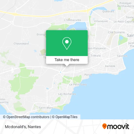 Mapa Mcdonald's