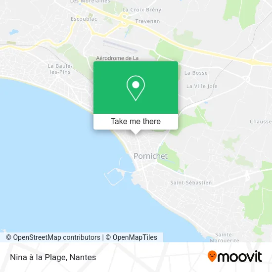 Mapa Nina à la Plage