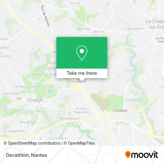 Decathlon map
