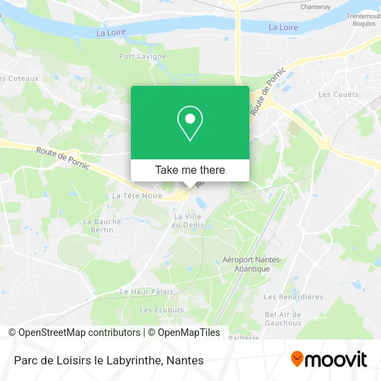 Parc de Loisirs le Labyrinthe map