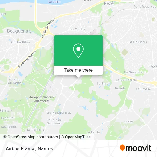 Mapa Airbus France