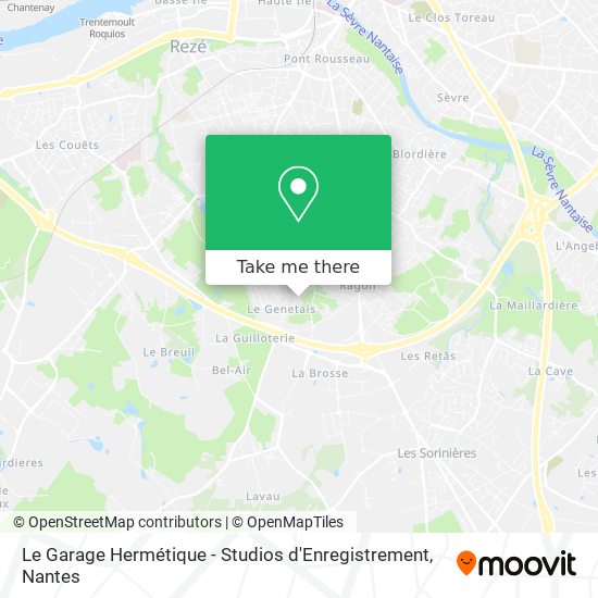 Le Garage Hermétique - Studios d'Enregistrement map
