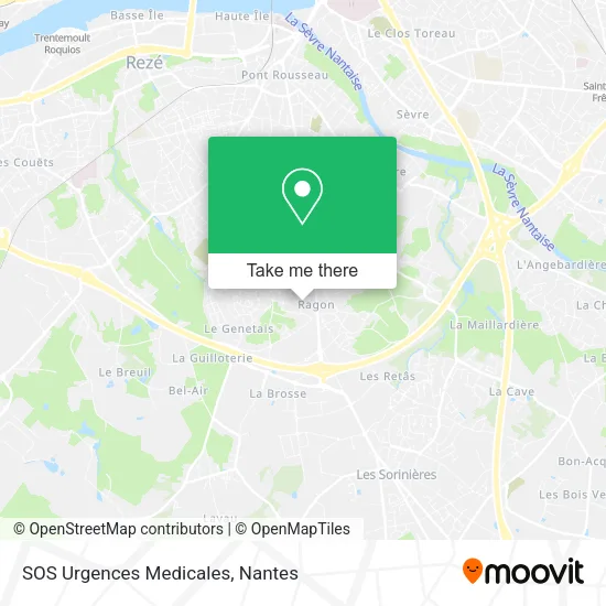 SOS Urgences Medicales map
