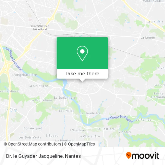 Dr. le Guyader Jacqueline map