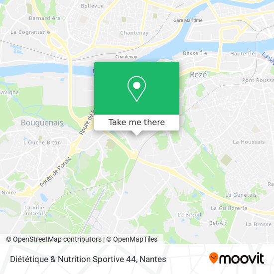 Diététique & Nutrition Sportive 44 map