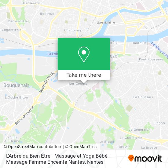 Mapa L'Arbre du Bien Être - Massage et Yoga Bébé - Massage Femme Enceinte Nantes