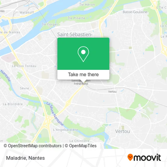 Maladrie map
