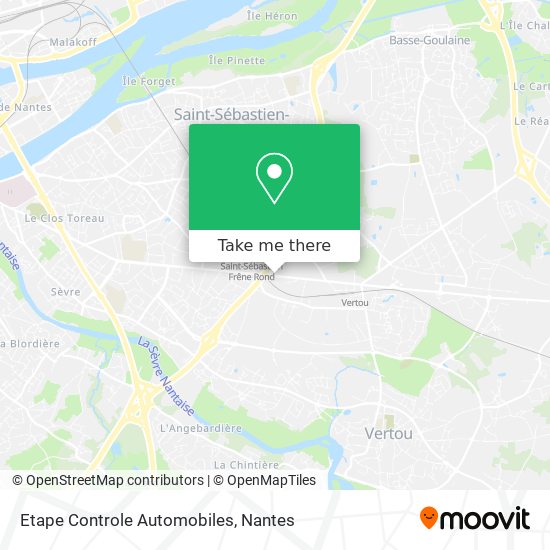 Etape Controle Automobiles map