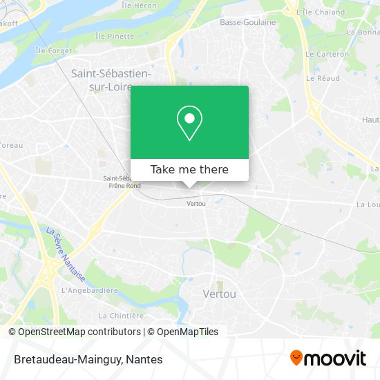 Bretaudeau-Mainguy map