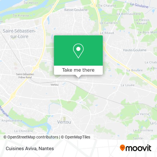 Cuisines Aviva map