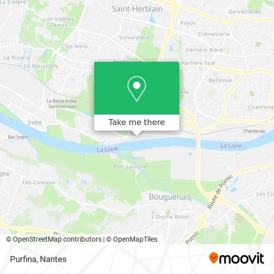 Purfina map