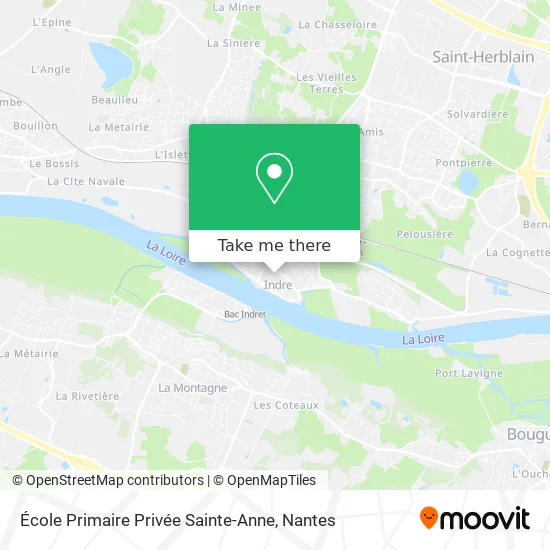 Mapa École Primaire Privée Sainte-Anne