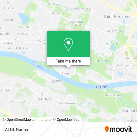 Mapa ALDI