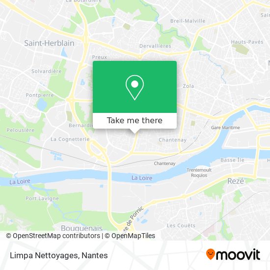 Limpa Nettoyages map