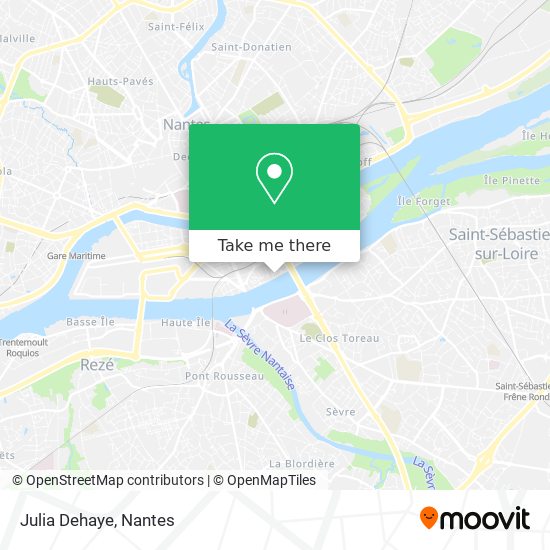 Julia Dehaye map
