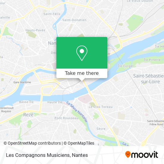 Les Compagnons Musiciens map