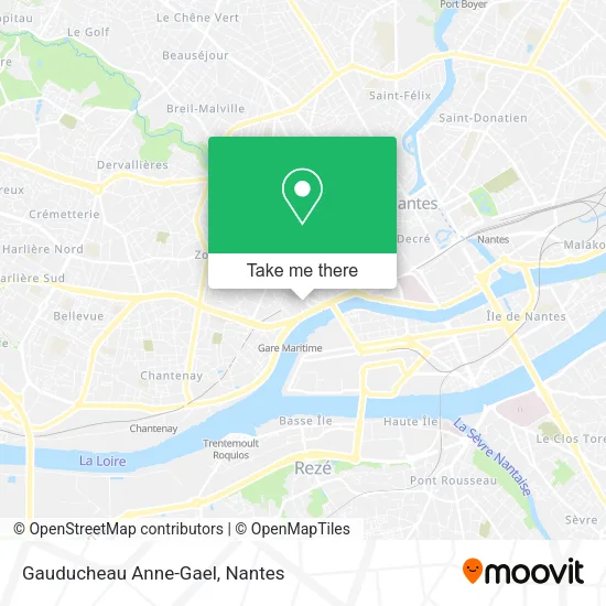 Mapa Gauducheau Anne-Gael