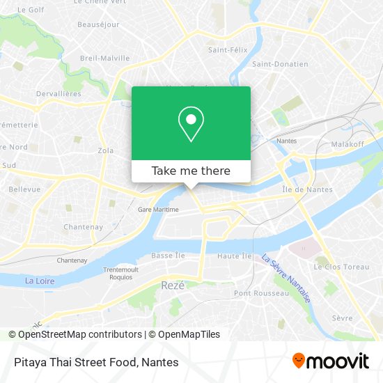 Pitaya Thai Street Food map