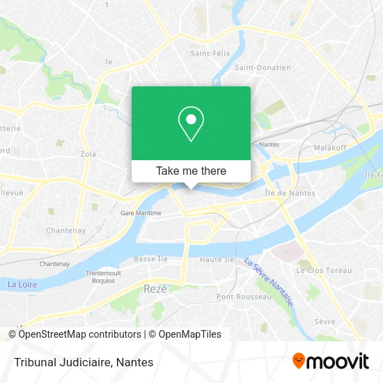 Mapa Tribunal Judiciaire