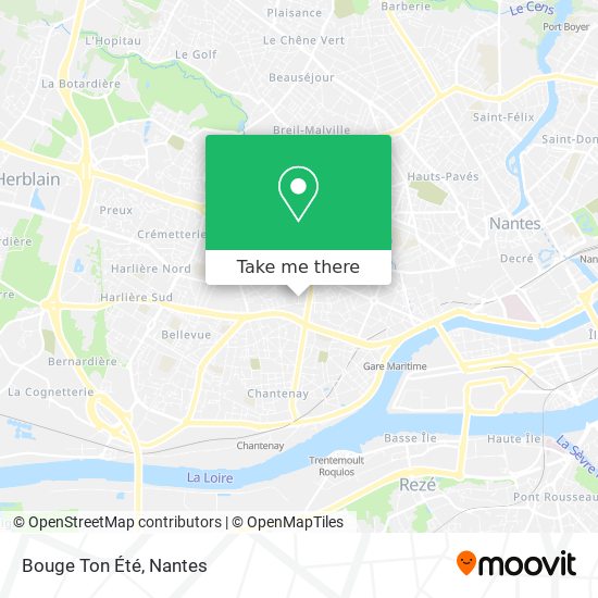 Bouge Ton Été map