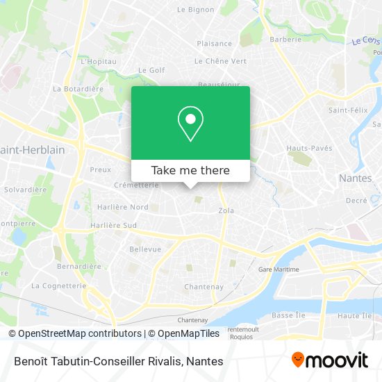 Benoît Tabutin-Conseiller Rivalis map