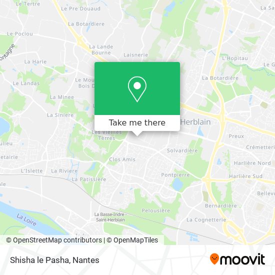 Shisha le Pasha map