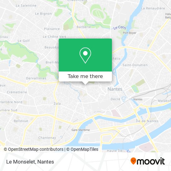 Le Monselet map