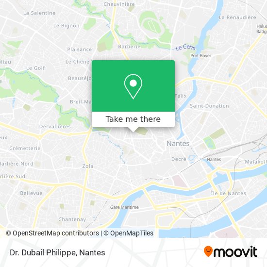 Dr. Dubail Philippe map