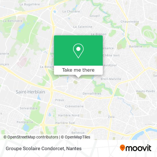 Groupe Scolaire Condorcet map